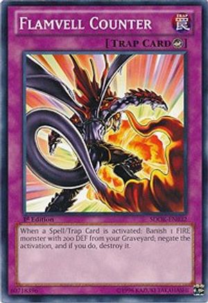 Flamvell Counter (SDOK-EN032) - Structure Deck: Onslaught of the Fire Kings 1st Edition - Premium Yugioh Single from Konami - Just $0.30! Shop now at Game Crave Tournament Store