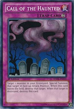 Call of the Haunted (SDOK-EN039) - Structure Deck: Onslaught of the Fire Kings 1st Edition - Premium Yugioh Single from Konami - Just $0.24! Shop now at Game Crave Tournament Store