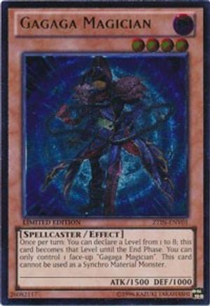 Gagaga Magician (ZTIN-ENV01) - 2013 Zexal Collection Tin Limited - Premium Yugioh Single from Konami - Just $0.43! Shop now at Game Crave Tournament Store