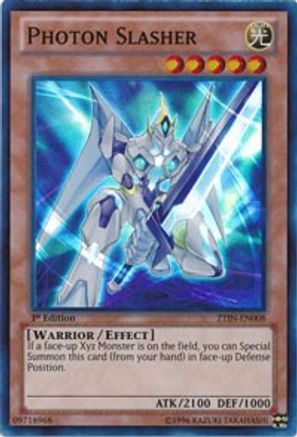 Photon Slasher (ZTIN-EN008) - 2013 Zexal Collection Tin 1st Edition - Premium Yugioh Single from Konami - Just $0.26! Shop now at Game Crave Tournament Store