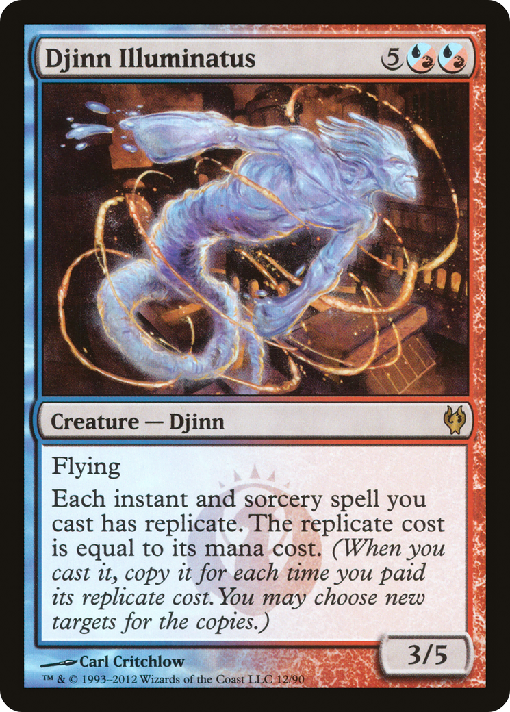 Djinn Illuminatus (DDJ-012) - Duel Decks: Izzet vs. Golgari - Premium MTG Single from Wizards of the Coast - Just $0.08! Shop now at Game Crave Tournament Store