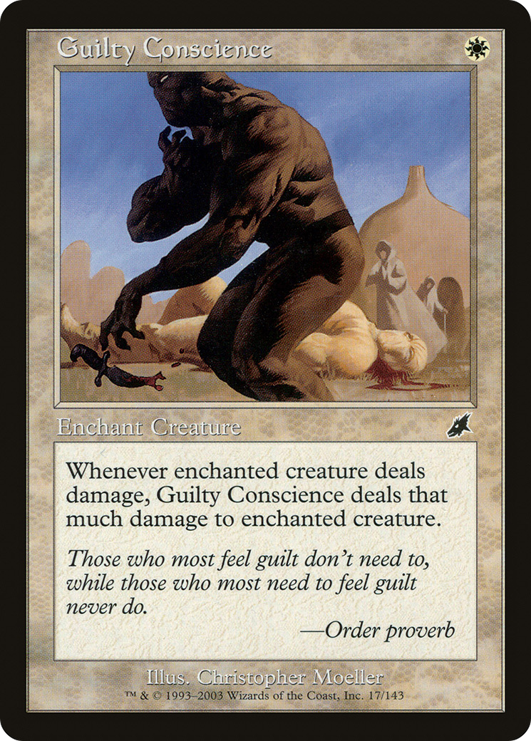 Guilty Conscience (SCG-017) - Scourge Foil - Premium MTG Single from Wizards of the Coast - Just $6.11! Shop now at Game Crave Tournament Store