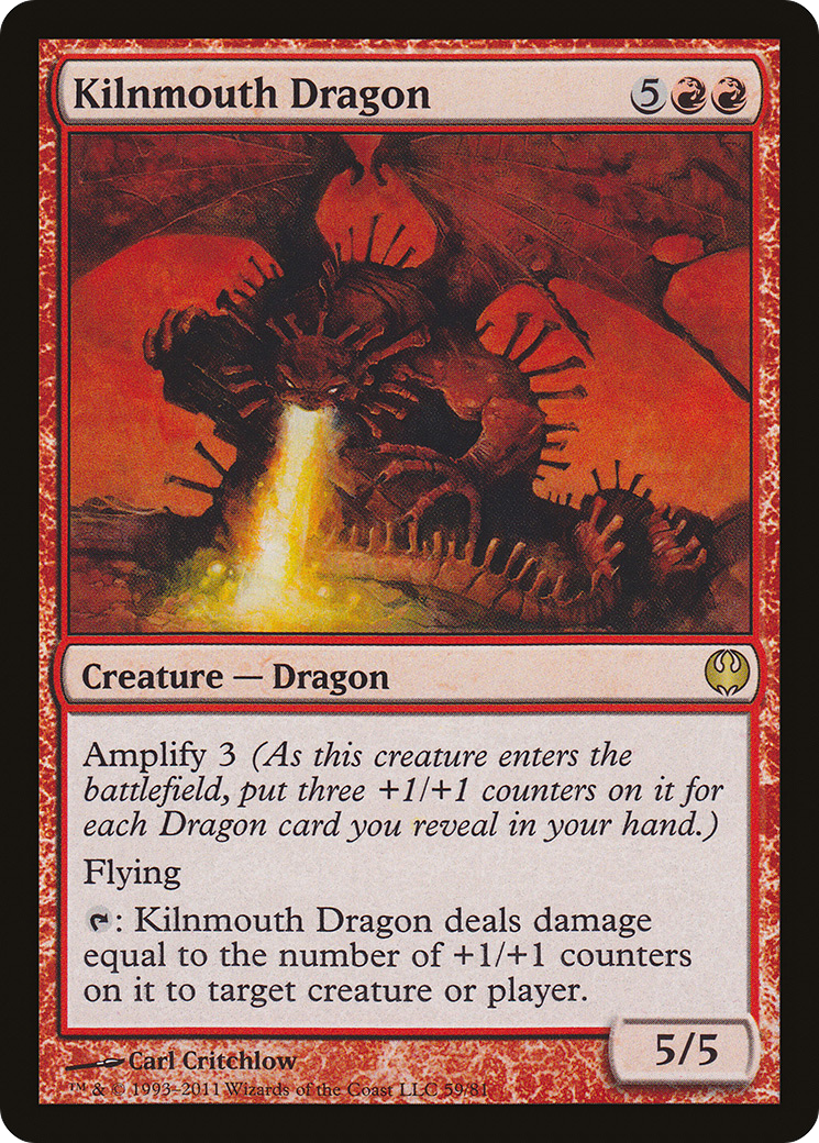 Kilnmouth Dragon (DDG-059) - Duel Decks: Knights vs. Dragons - Premium MTG Single from Wizards of the Coast - Just $0.13! Shop now at Game Crave Tournament Store