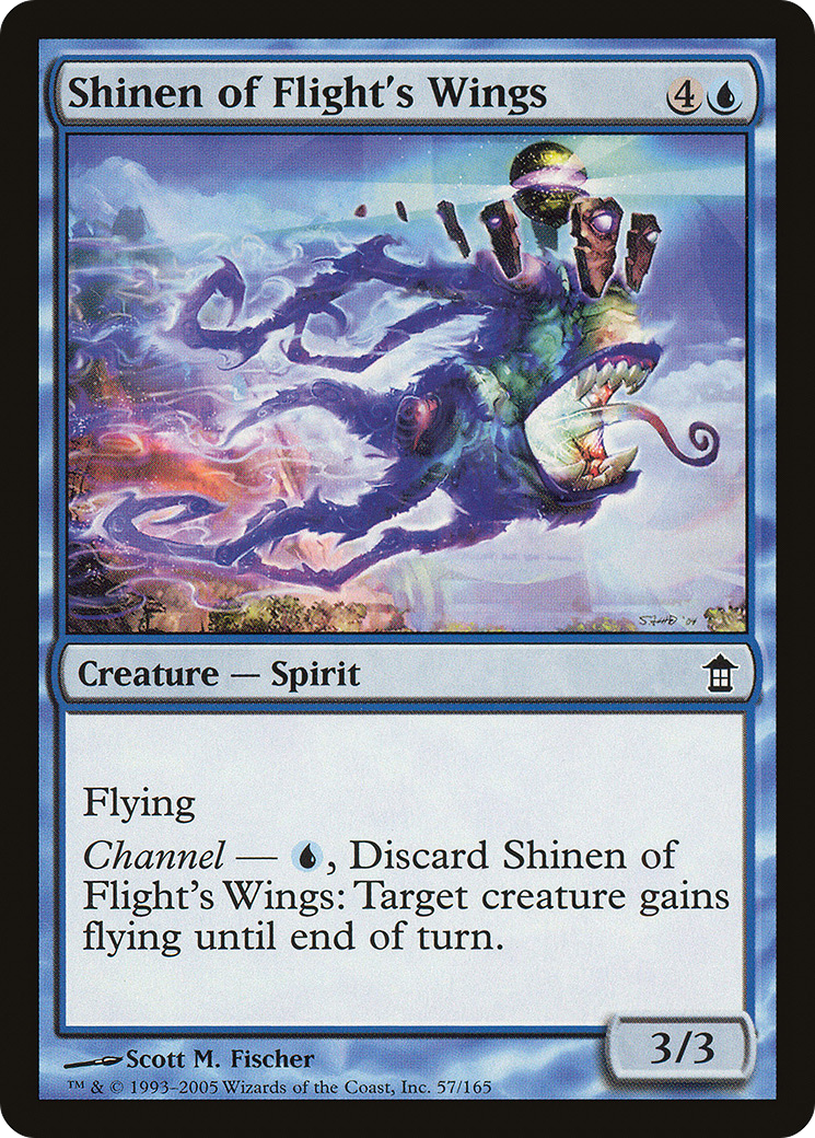 Shinen of Flight's Wings (SOK-057) - Saviors of Kamigawa - Premium MTG Single from Wizards of the Coast - Just $0.08! Shop now at Game Crave Tournament Store