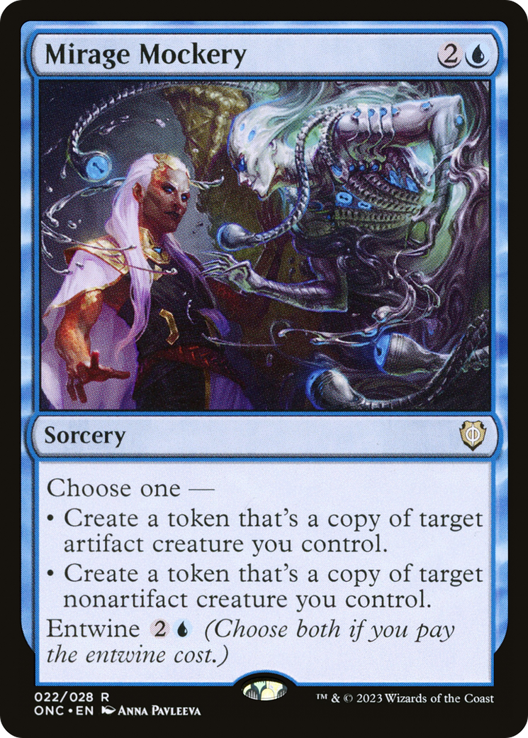 Mirage Mockery (ONC-022) - Phyrexia: All Will Be One Commander - Premium MTG Single from Wizards of the Coast - Just $0.08! Shop now at Game Crave Tournament Store