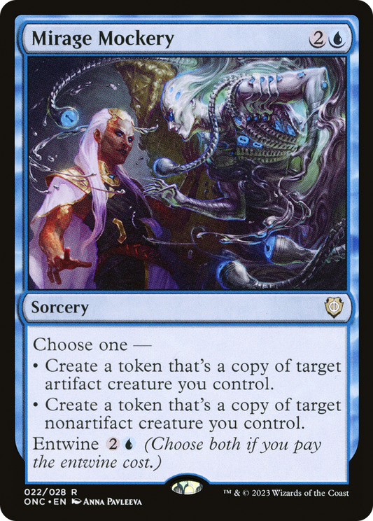 Mirage Mockery (ONC-022) - Phyrexia: All Will Be One Commander - Premium MTG Single from Wizards of the Coast - Just $0.08! Shop now at Game Crave Tournament Store