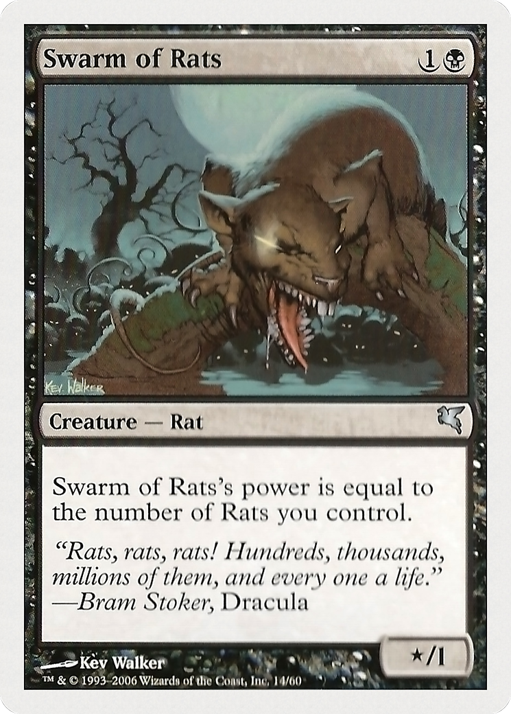 Swarm of Rats (PHUK-014) - Hachette UK - Premium MTG Single from Wizards of the Coast - Just $0! Shop now at Game Crave Tournament Store