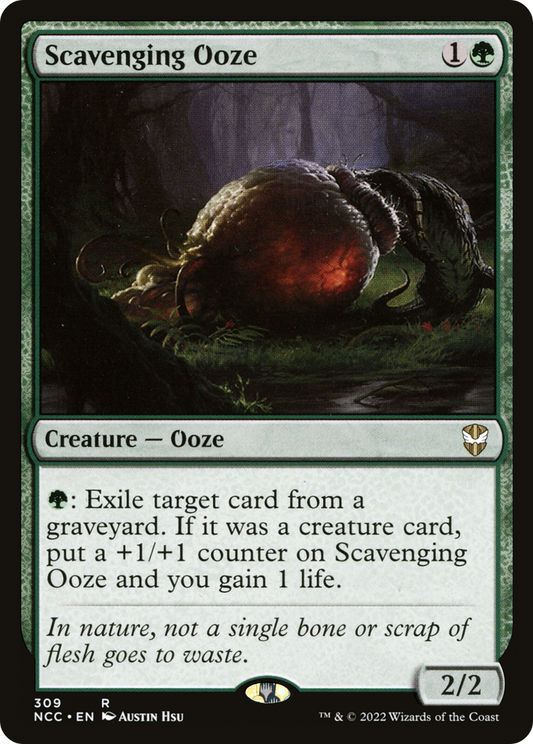 Scavenging Ooze (NCC-309) - New Capenna Commander - Premium MTG Single from Wizards of the Coast - Just $0.08! Shop now at Game Crave Tournament Store