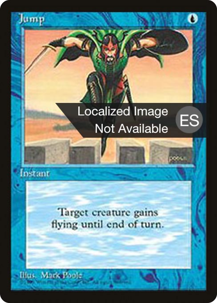 Jump (4BB-079) - Fourth Edition Foreign Black Border - Premium MTG Single from Wizards of the Coast - Just $0.40! Shop now at Game Crave Tournament Store