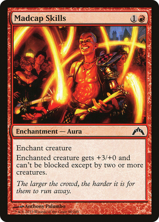 Madcap Skills (GTC-098) - Gatecrash - Premium MTG Single from Wizards of the Coast - Just $0.25! Shop now at Game Crave Tournament Store