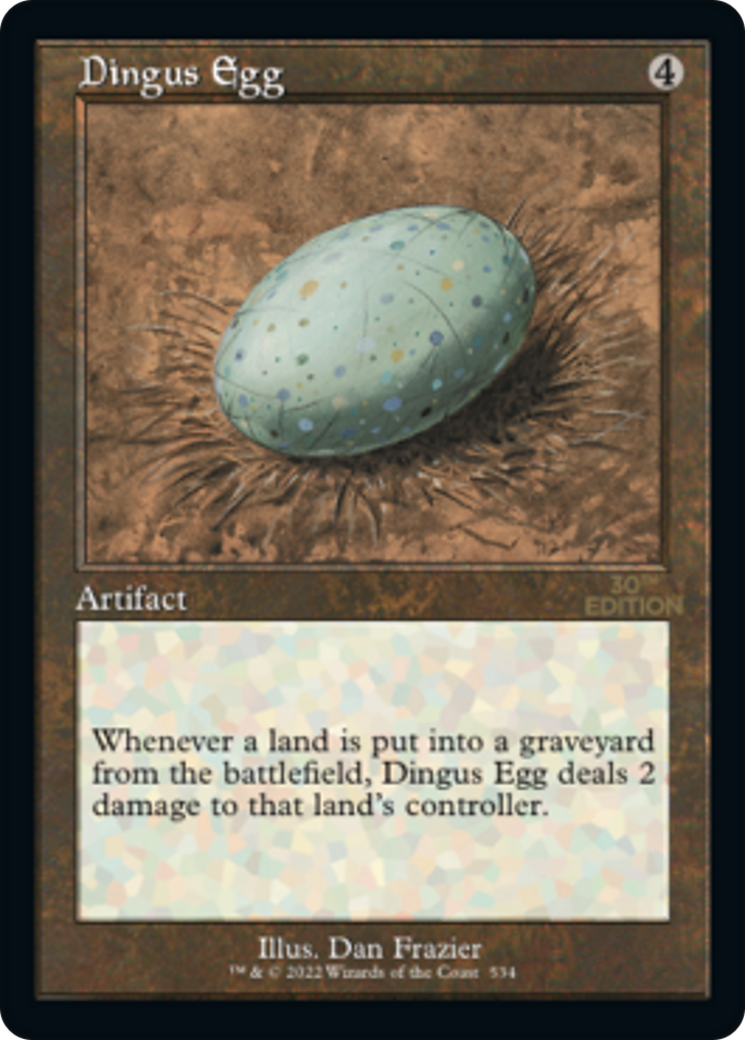 Dingus Egg (30A-534) - 30th Anniversary Edition - Premium MTG Single from Wizards of the Coast - Just $0! Shop now at Game Crave Tournament Store