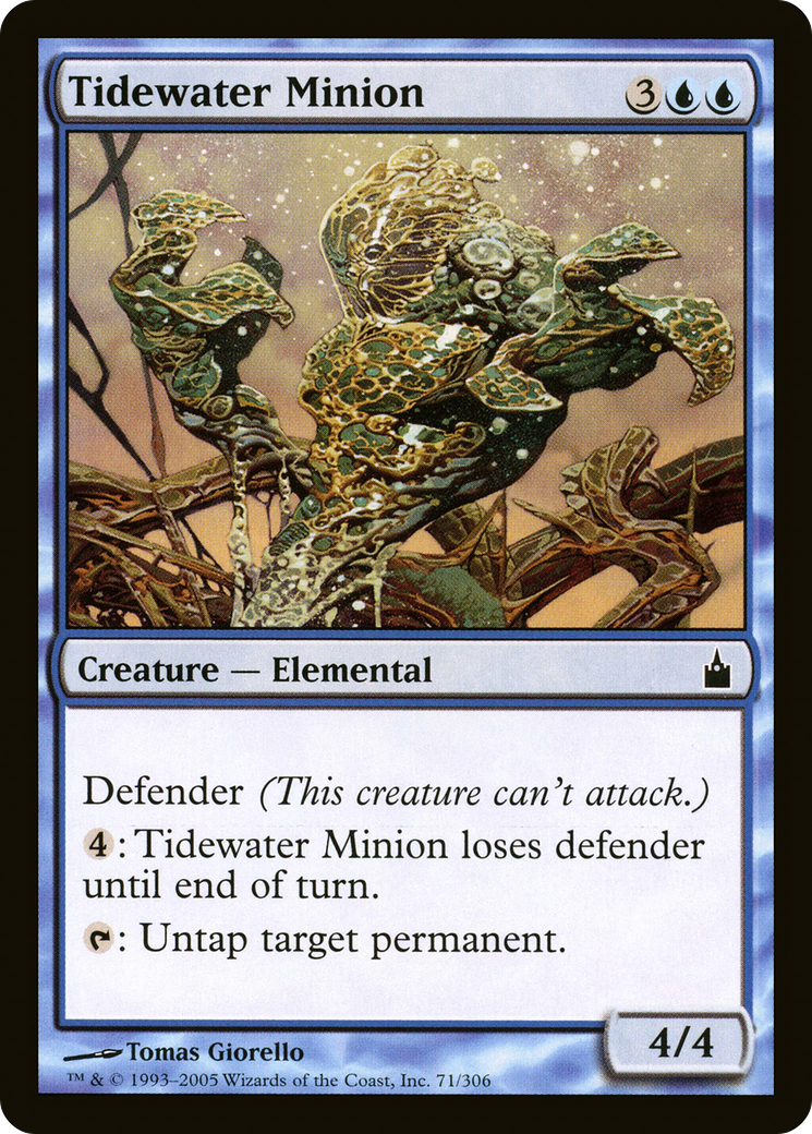 Tidewater Minion (RAV-071) - Ravnica: City of Guilds - Premium MTG Single from Wizards of the Coast - Just $0.25! Shop now at Game Crave Tournament Store