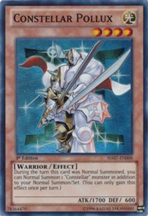 Constellar Pollux (HA07-EN008) - Hidden Arsenal 7: Knight of Stars 1st Edition - Premium Yugioh Single from Konami - Just $0.56! Shop now at Game Crave Tournament Store