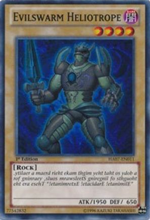 Evilswarm Heliotrope (HA07-EN011) - Hidden Arsenal 7: Knight of Stars 1st Edition - Premium Yugioh Single from Konami - Just $0.62! Shop now at Game Crave Tournament Store