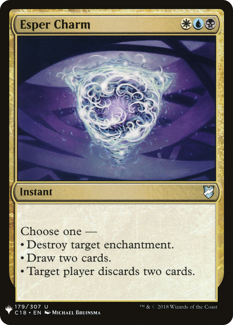 Esper Charm (MB1-1421) - Mystery Booster - Premium MTG Single from Wizards of the Coast - Just $0.29! Shop now at Game Crave Tournament Store