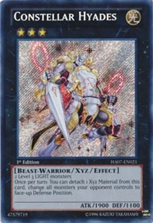 Constellar Hyades (HA07-EN021) - Hidden Arsenal 7: Knight of Stars 1st Edition - Premium Yugioh Single from Konami - Just $0.34! Shop now at Game Crave Tournament Store
