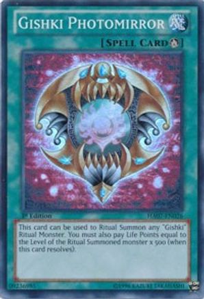Gishki Photomirror (HA07-EN026) - Hidden Arsenal 7: Knight of Stars 1st Edition - Premium Yugioh Single from Konami - Just $0.36! Shop now at Game Crave Tournament Store