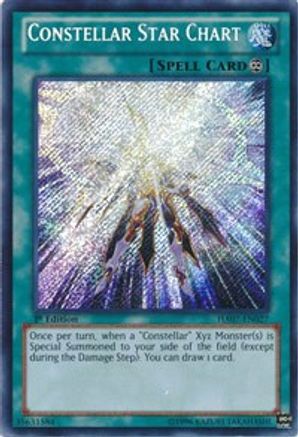Constellar Star Chart (HA07-EN027) - Hidden Arsenal 7: Knight of Stars Unlimited - Premium Yugioh Single from Konami - Just $0.66! Shop now at Game Crave Tournament Store