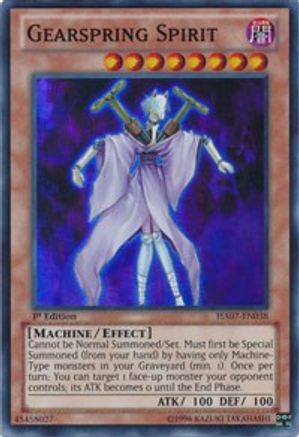 Gearspring Spirit (HA07-EN038) - Hidden Arsenal 7: Knight of Stars Unlimited - Premium Yugioh Single from Konami - Just $0.28! Shop now at Game Crave Tournament Store