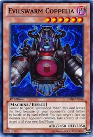 Evilswarm Coppelia (HA07-EN054) - Hidden Arsenal 7: Knight of Stars 1st Edition - Premium Yugioh Single from Konami - Just $0.25! Shop now at Game Crave Tournament Store