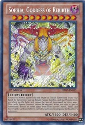 Sophia, Goddess of Rebirth (HA07-EN055) - Hidden Arsenal 7: Knight of Stars 1st Edition - Premium Yugioh Single from Konami - Just $0.86! Shop now at Game Crave Tournament Store