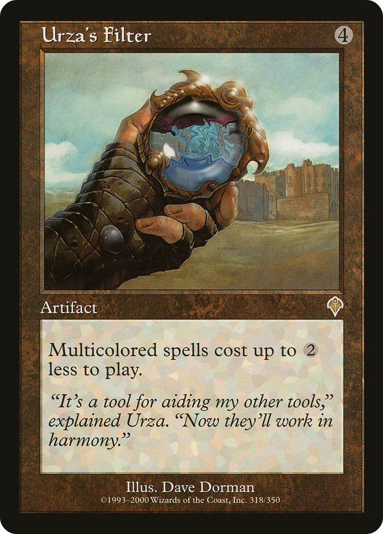 Urza's Filter (INV-318) - Invasion - Premium MTG Single from Wizards of the Coast - Just $3.41! Shop now at Game Crave Tournament Store