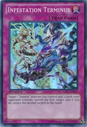 Infestation Terminus (HA07-EN070) - Hidden Arsenal 7: Knight of Stars Unlimited - Premium Yugioh Single from Konami - Just $0.25! Shop now at Game Crave Tournament Store