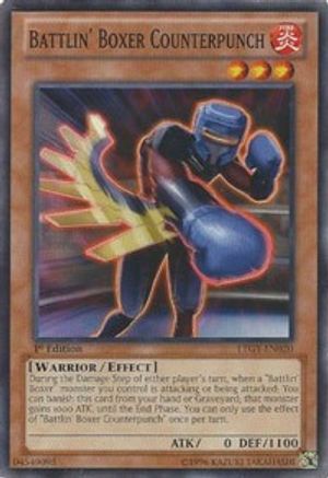 Battlin' Boxer Counterpunch (LTGY-EN020) - Lord of the Tachyon Galaxy Unlimited - Premium Yugioh Single from Konami - Just $0.25! Shop now at Game Crave Tournament Store