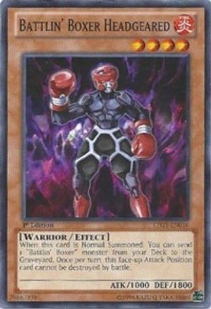 Battlin' Boxer Headgeared (LTGY-EN016) - Lord of the Tachyon Galaxy 1st Edition - Premium Yugioh Single from Konami - Just $0.26! Shop now at Game Crave Tournament Store