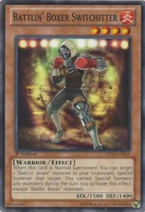 Battlin' Boxer Switchitter (LTGY-EN019) - Lord of the Tachyon Galaxy Unlimited - Premium Yugioh Single from Konami - Just $0.25! Shop now at Game Crave Tournament Store
