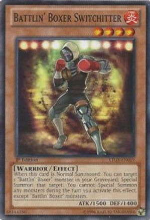 Battlin' Boxer Switchitter (LTGY-EN019) - Lord of the Tachyon Galaxy 1st Edition - Premium Yugioh Single from Konami - Just $0.25! Shop now at Game Crave Tournament Store