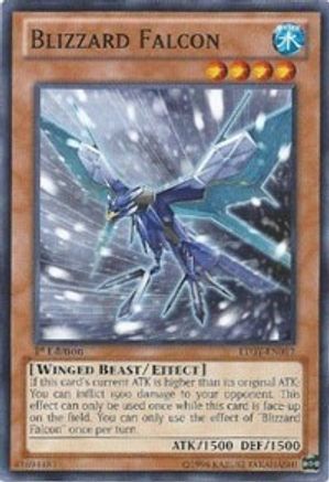 Blizzard Falcon (LTGY-EN012) - Lord of the Tachyon Galaxy Unlimited - Premium Yugioh Single from Konami - Just $0.25! Shop now at Game Crave Tournament Store