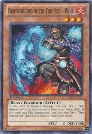 Brotherhood of the Fire Fist - Wolf (LTGY-EN026) - Lord of the Tachyon Galaxy 1st Edition - Premium Yugioh Single from Konami - Just $0.25! Shop now at Game Crave Tournament Store