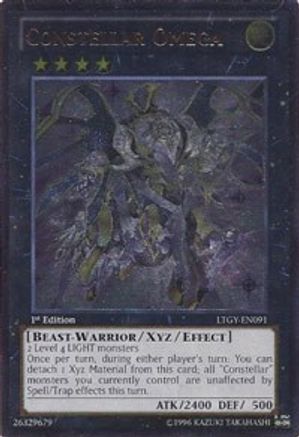 Constellar Omega (UTR) (LTGY-EN091) - Lord of the Tachyon Galaxy 1st Edition - Premium Yugioh Single from Konami - Just $4.04! Shop now at Game Crave Tournament Store
