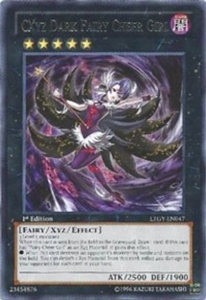CXyz Dark Fairy Cheer Girl (LTGY-EN047) - Lord of the Tachyon Galaxy 1st Edition - Premium Yugioh Single from Konami - Just $0.25! Shop now at Game Crave Tournament Store