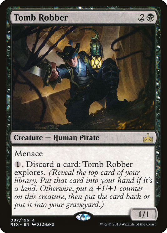 Tomb Robber (RIX-087) - Rivals of Ixalan - Premium MTG Single from Wizards of the Coast - Just $0.08! Shop now at Game Crave Tournament Store