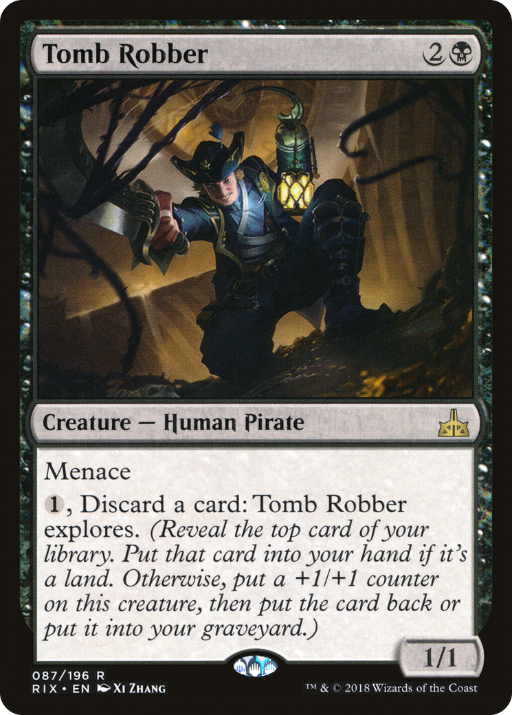 Tomb Robber (RIX-087) - Rivals of Ixalan Foil - Premium MTG Single from Wizards of the Coast - Just $0.13! Shop now at Game Crave Tournament Store