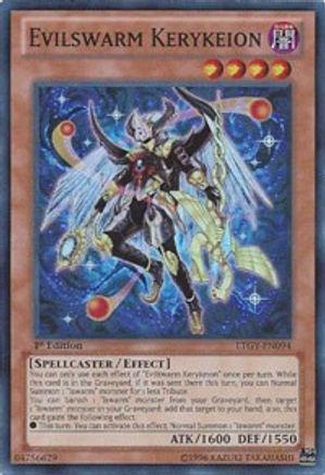 Evilswarm Kerykeion (LTGY-EN094) - Lord of the Tachyon Galaxy 1st Edition - Premium Yugioh Single from Konami - Just $2.53! Shop now at Game Crave Tournament Store