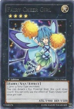 Fairy Cheer Girl (LTGY-EN046) - Lord of the Tachyon Galaxy 1st Edition - Premium Yugioh Single from Konami - Just $0.26! Shop now at Game Crave Tournament Store