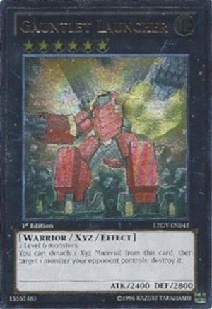 Gauntlet Launcher (UTR) (LTGY-EN045) - Lord of the Tachyon Galaxy 1st Edition - Premium Yugioh Single from Konami - Just $2.96! Shop now at Game Crave Tournament Store
