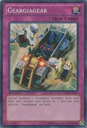 Geargiagear (LTGY-EN077) - Lord of the Tachyon Galaxy Unlimited - Premium Yugioh Single from Konami - Just $0.45! Shop now at Game Crave Tournament Store