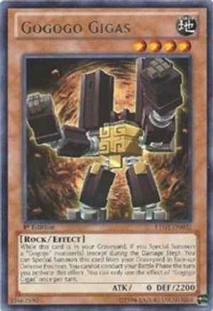 Gogogo Gigas (LTGY-EN002) - Lord of the Tachyon Galaxy Unlimited - Premium Yugioh Single from Konami - Just $0.25! Shop now at Game Crave Tournament Store