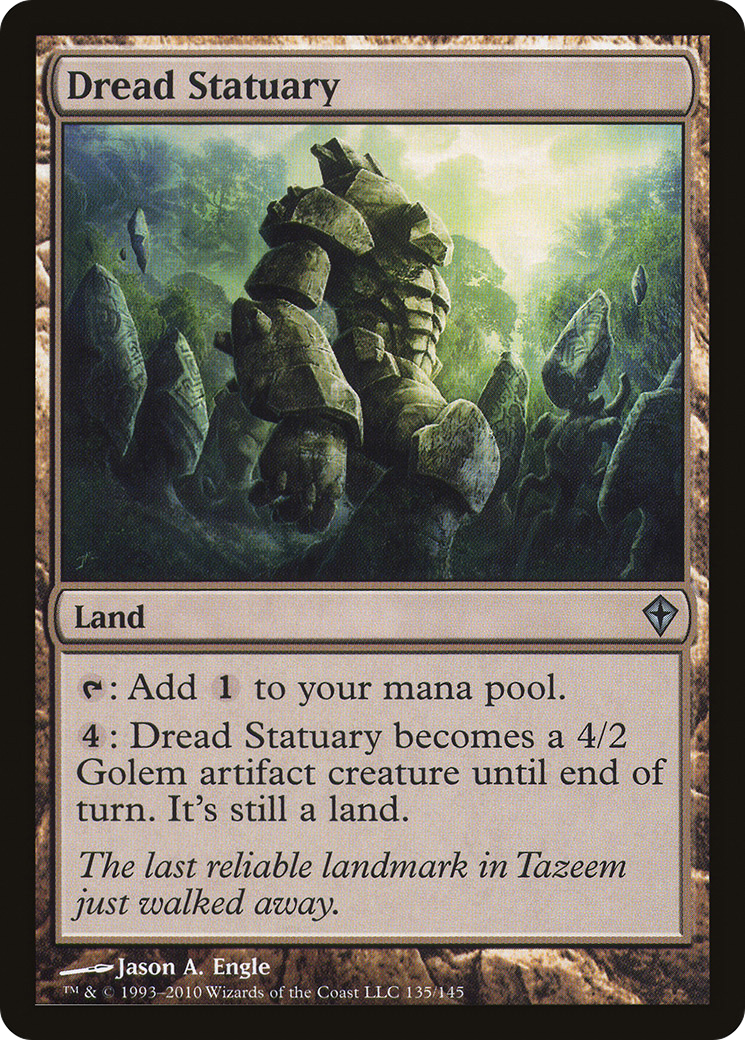 Dread Statuary (WWK-135) - Worldwake - Premium MTG Single from Wizards of the Coast - Just $0.08! Shop now at Game Crave Tournament Store