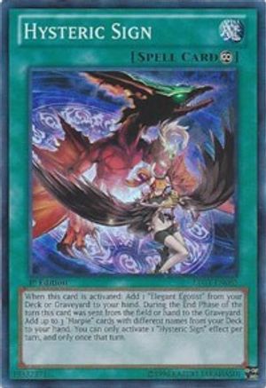 Hysteric Sign (LTGY-EN065) - Lord of the Tachyon Galaxy Unlimited - Premium Yugioh Single from Konami - Just $0.44! Shop now at Game Crave Tournament Store