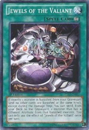 Jewels of the Valiant (LTGY-EN067) - Lord of the Tachyon Galaxy Unlimited - Premium Yugioh Single from Konami - Just $0.25! Shop now at Game Crave Tournament Store