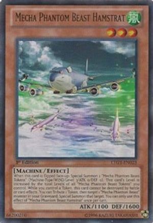 Mecha Phantom Beast Hamstrat (LTGY-EN025) - Lord of the Tachyon Galaxy 1st Edition - Premium Yugioh Single from Konami - Just $0.25! Shop now at Game Crave Tournament Store