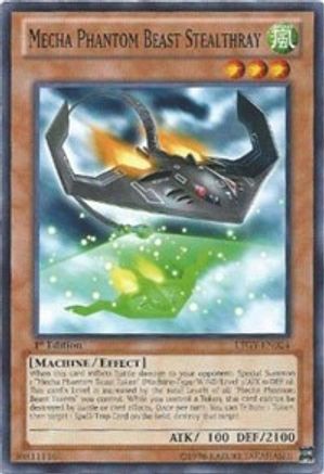 Mecha Phantom Beast Stealthray (LTGY-EN024) - Lord of the Tachyon Galaxy 1st Edition - Premium Yugioh Single from Konami - Just $0.25! Shop now at Game Crave Tournament Store