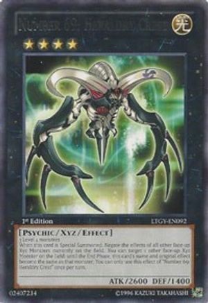 Number 69: Heraldry Crest (LTGY-EN092) - Lord of the Tachyon Galaxy Unlimited - Premium Yugioh Single from Konami - Just $5.60! Shop now at Game Crave Tournament Store