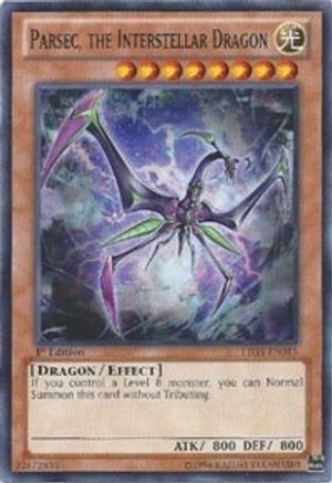 Parsec, the Interstellar Dragon (LTGY-EN015) - Lord of the Tachyon Galaxy 1st Edition - Premium Yugioh Single from Konami - Just $0.26! Shop now at Game Crave Tournament Store