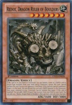 Redox, Dragon Ruler of Boulders (LTGY-EN038) - Lord of the Tachyon Galaxy Unlimited - Premium Yugioh Single from Konami - Just $0.48! Shop now at Game Crave Tournament Store